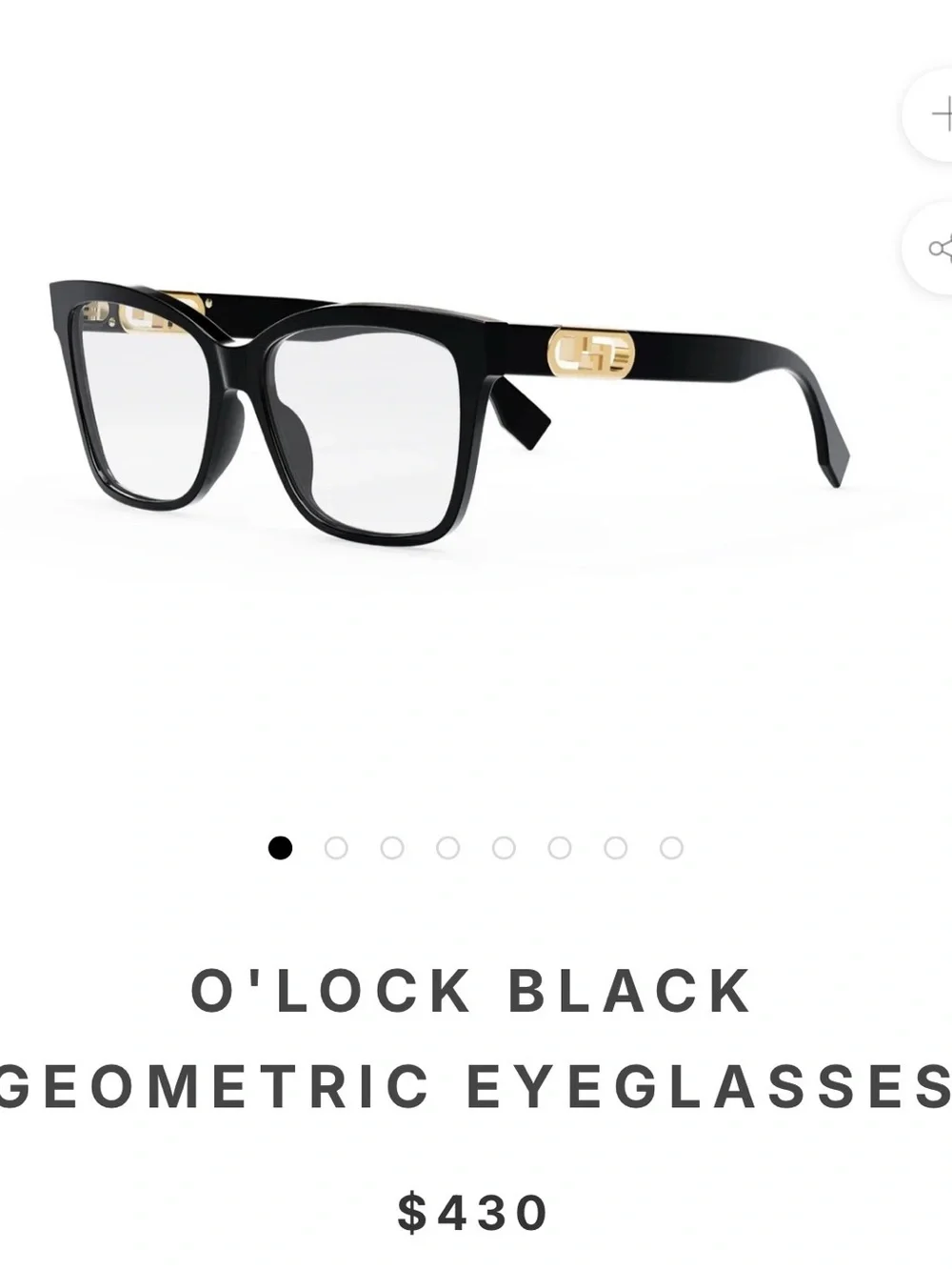 Fendi bold black
